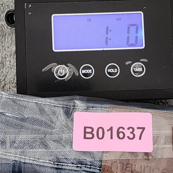 Maurices Jeans Womens 0 SHORT Blue Low Rise Slim Leg Flare Stretch Denim Casual - Picture 14 of 14